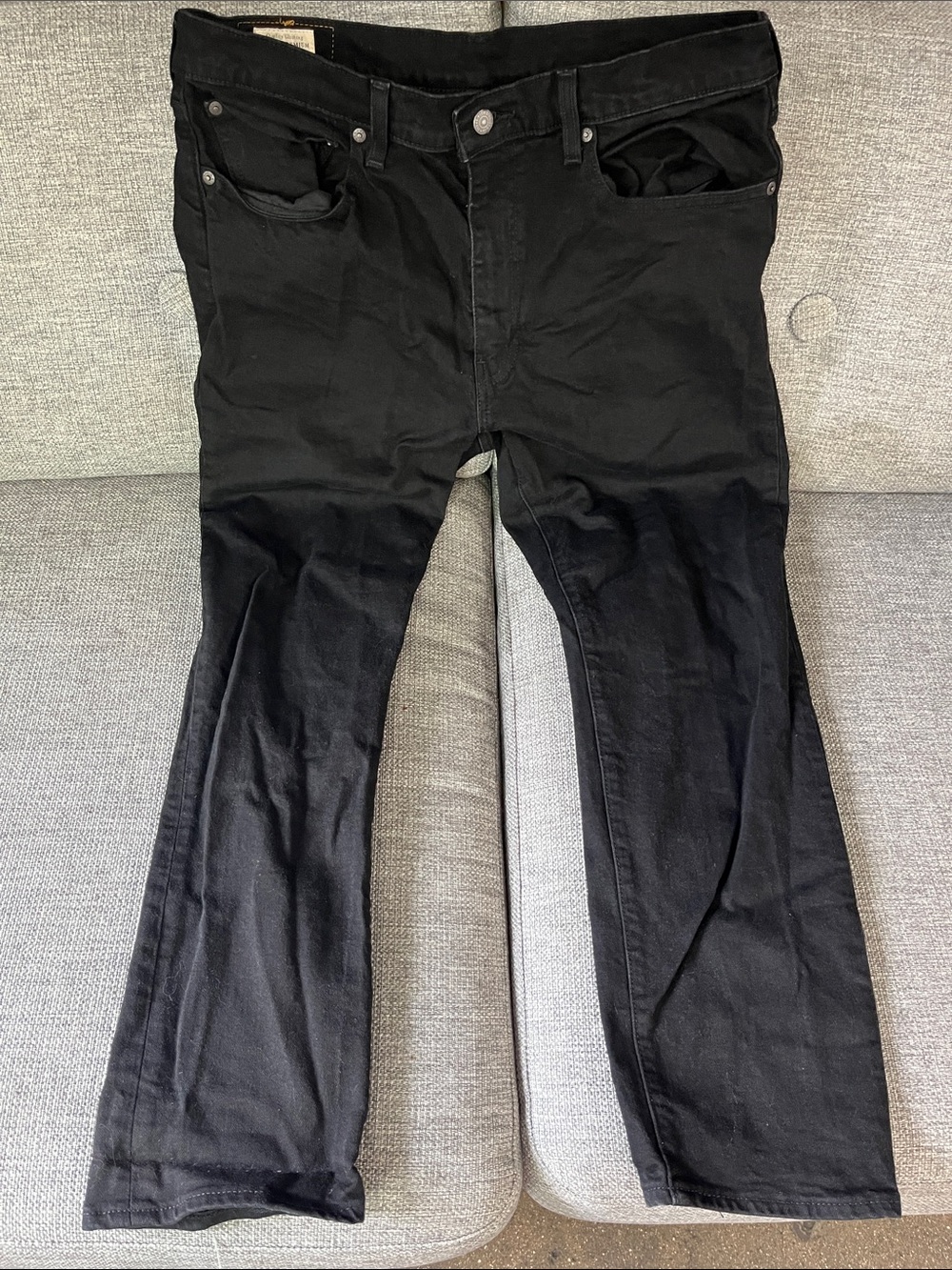 Levi's Premium Men's Black Bootcut Jeans